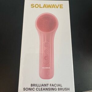 Solawave Pink Facial Cleansing Brush